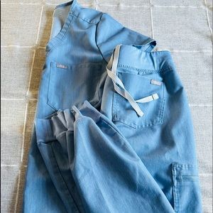 XS/XSR heather indigo FIGS set!